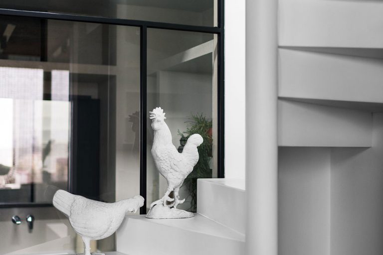 简约风格别墅家装案例楼梯空间效果图