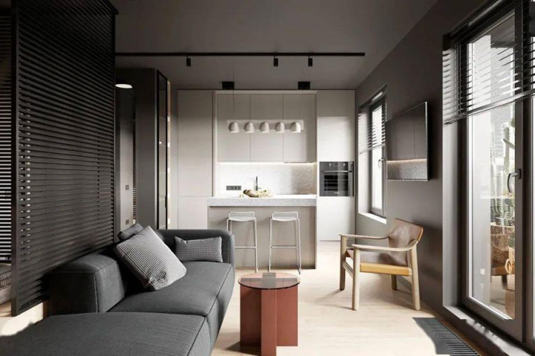 简约风格家居客厅空间案例效果图