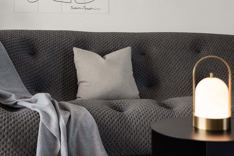 简约风格家居客厅沙发休闲区效果图