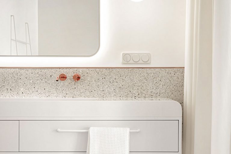 简约风格家居卫生间洗手台设计效果图