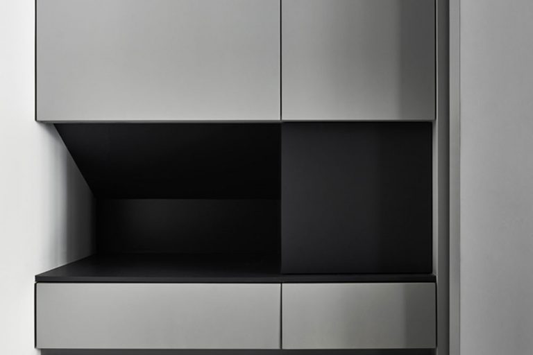 简约风格家居玄关储物装饰柜效果图