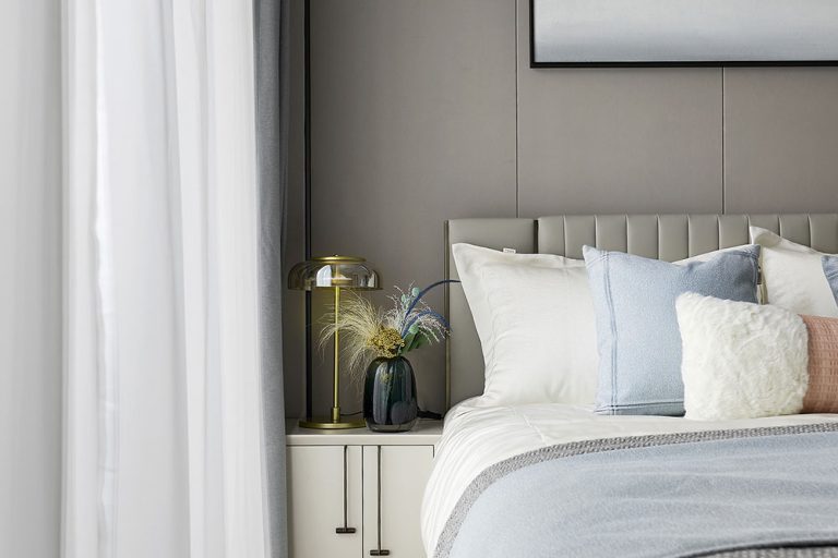 简约风格家居主卧案例效果图