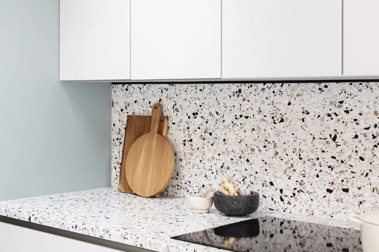 简约风格住宅案例厨房灶台效果图