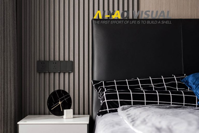 简约风格住宅案例卧室空间效果图