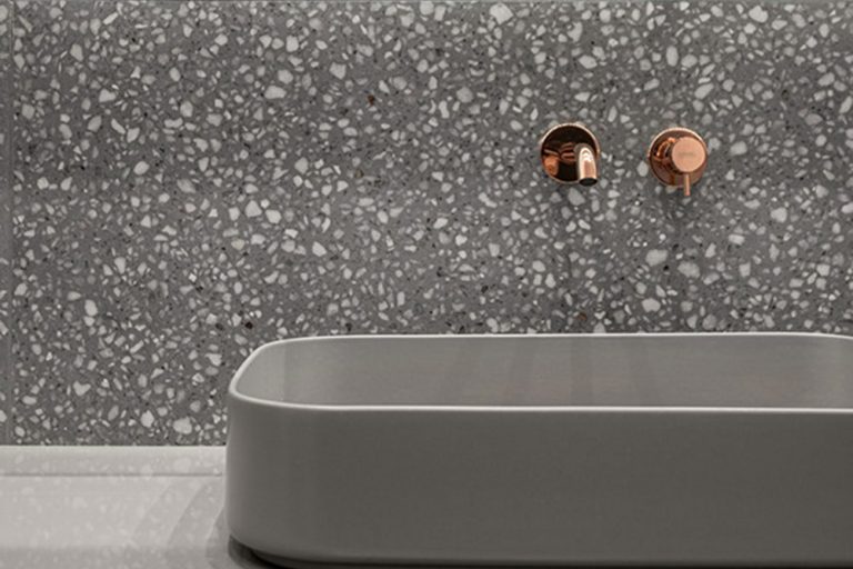 简约风格住宅案例浴室洗手台效果图