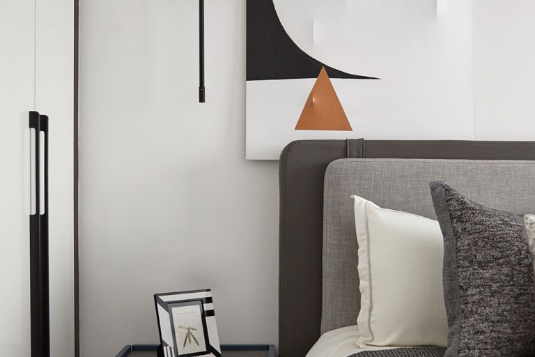 简约风格住宅设计案例客卧效果图