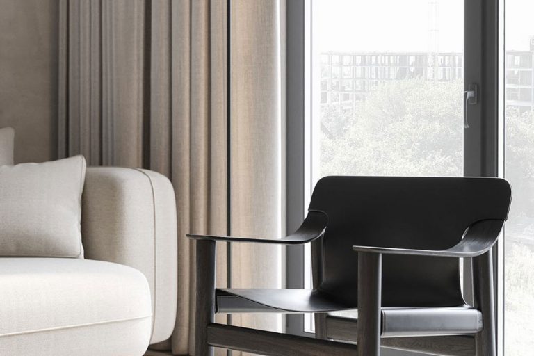 简约风格住宅设计客厅休闲区效果图