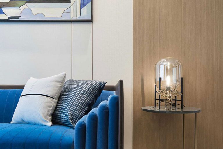 轻奢风格家居客厅设计效果图