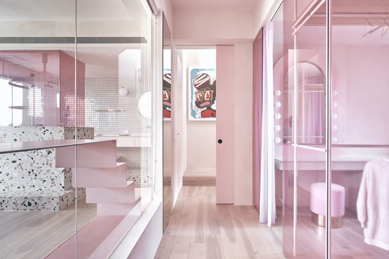 轻奢风格家装案例女儿房效果图