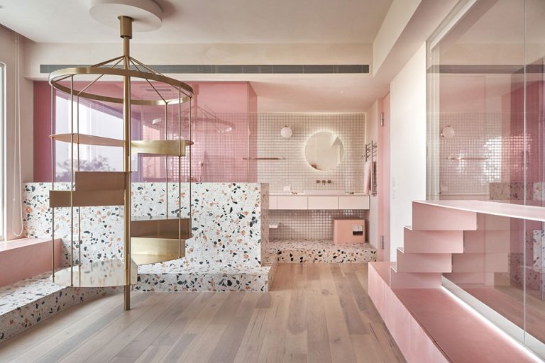 轻奢风格家装案例卫浴空间效果图