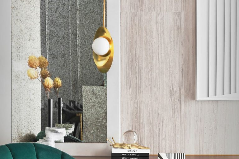 轻奢风格家装工程案例休闲区场景效果图