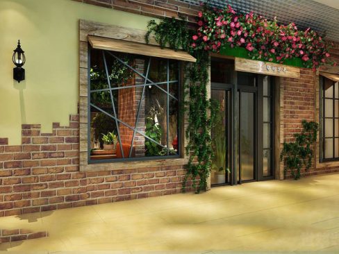 富民民宿装修门面设计图