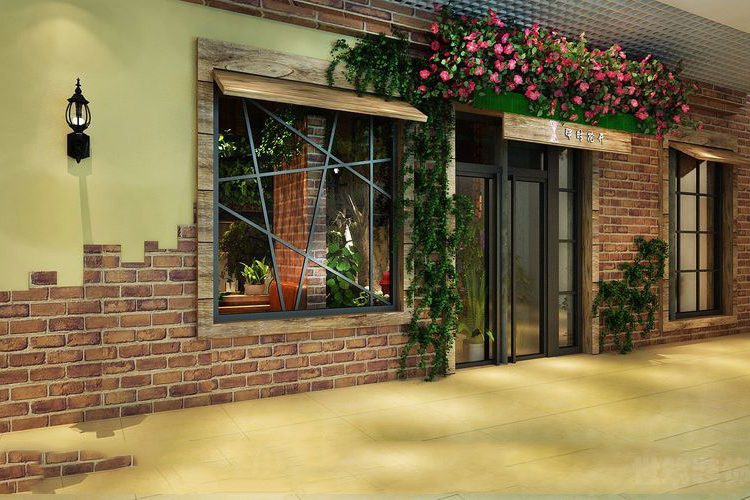 富民民宿装修门面设计图