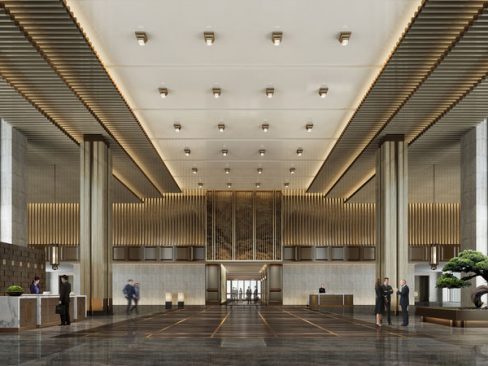 五华区写字楼大堂