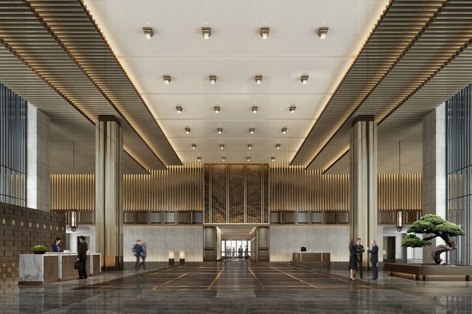 五华区写字楼大堂