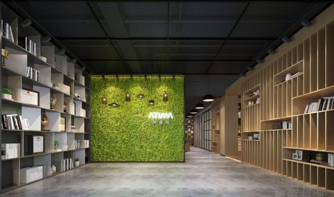 东川办公室绿植墙