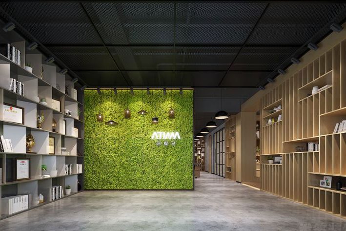 东川办公室绿植墙