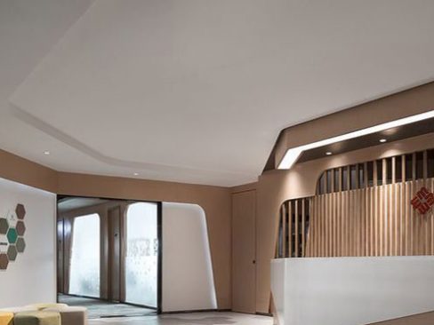 呈贡办公室接待台