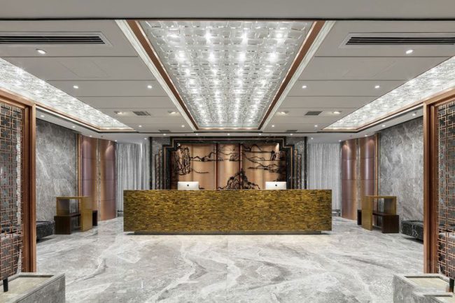 楚雄办公室前台大厅