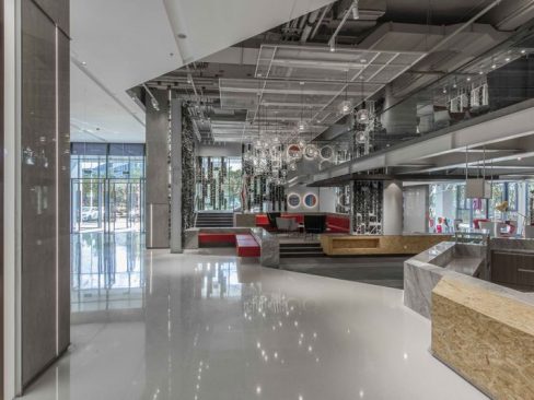 官渡区办公室接待区