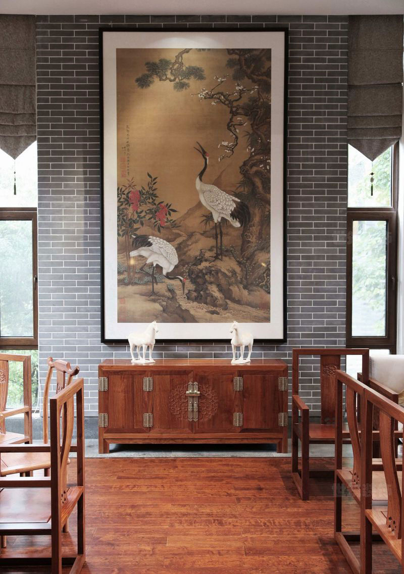 昆明官渡区新中式风格民宿装修设计案例 局部 昆明官渡区新中式风格民宿装修设计案例 局部