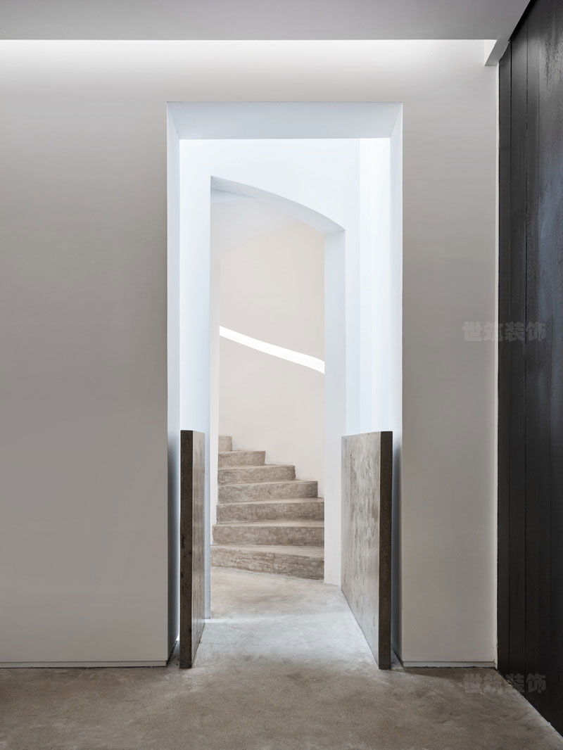 昆明盘龙区极简新中式家居装修设计效果图楼梯
