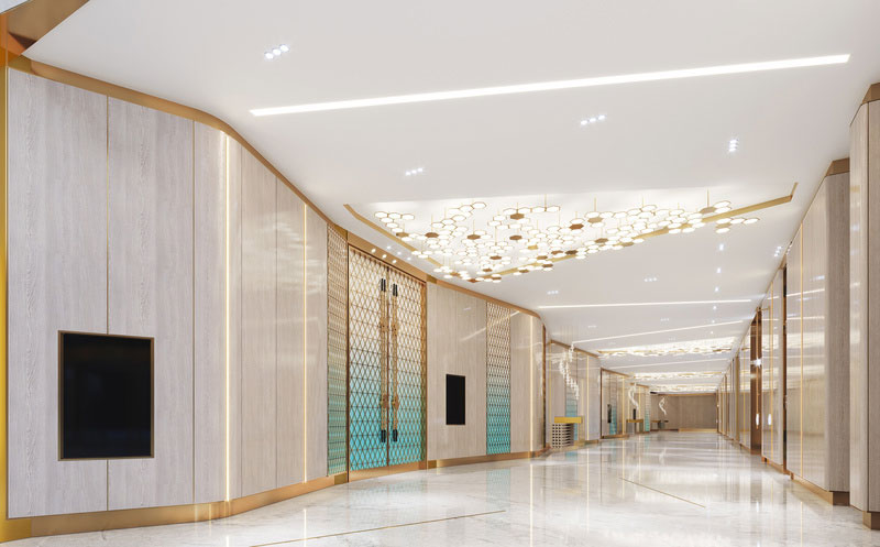 云南楚雄酒店设计方案 走廊 云南楚雄酒店设计方案 走廊