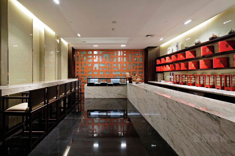 云南丽江古典中式酒店设计实景图产品区