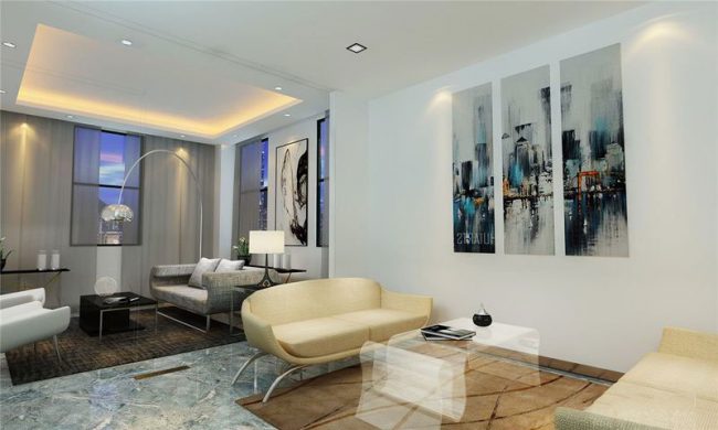 办公室装修洽谈区