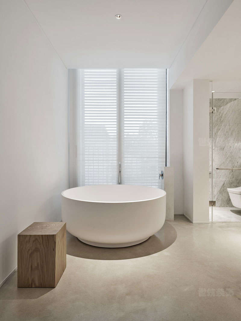 昆明盘龙区极简新中式家居装修设计效果图卫浴空间