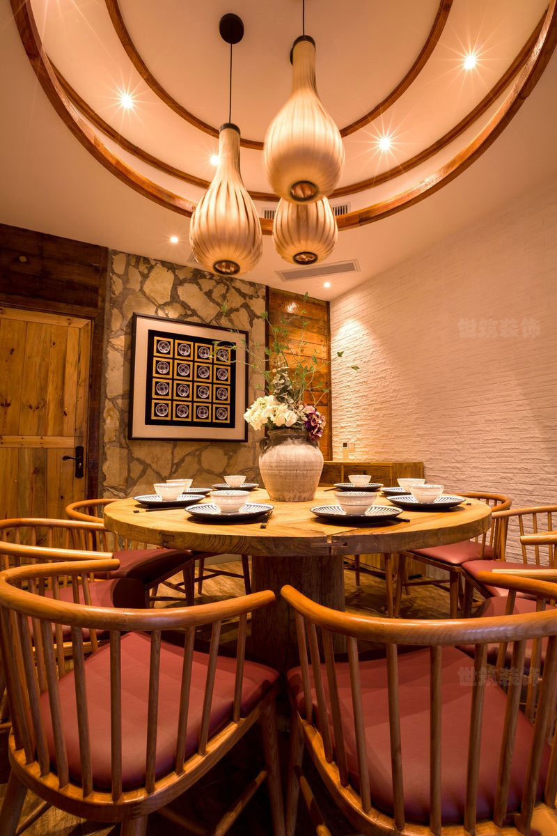 云南大理民宿装修设计案例 餐厅