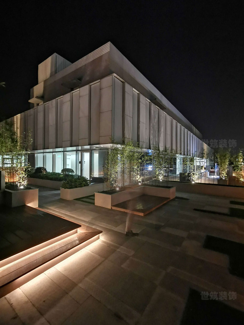 云南保山现代极简风办公室装修设计效果图绿植景观 云南保山现代极简风办公室装修设计效果图绿植景观