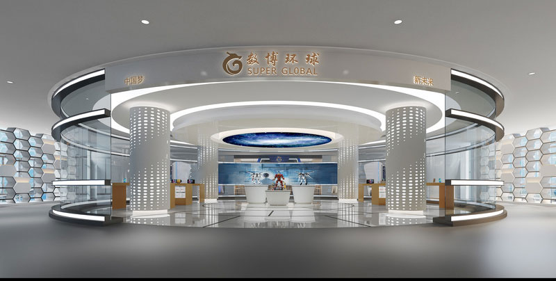 云南红河轻奢现代风办公室装修设计效果图展厅 云南红河轻奢现代风办公室装修设计效果图展厅