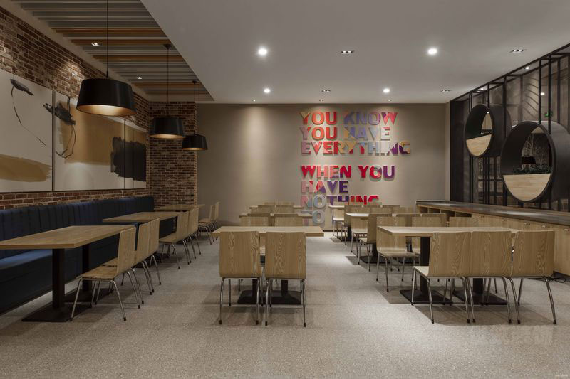 昆明市官渡区办公室小餐厅背景墙 昆明市官渡区办公室小餐厅背景墙