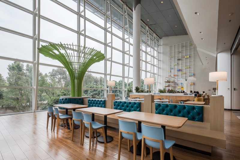 昆明东川员工餐厅装修设计案例 用餐区