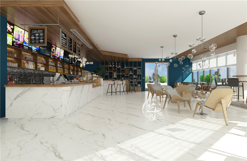 昆明五华咖啡店设计案例 点餐区