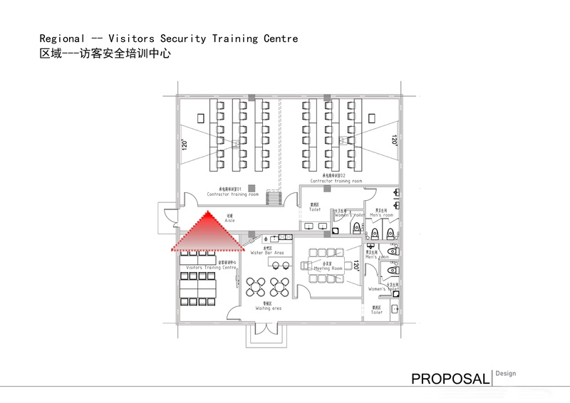 昆明盘龙区简约风培训中心设计装修角度图