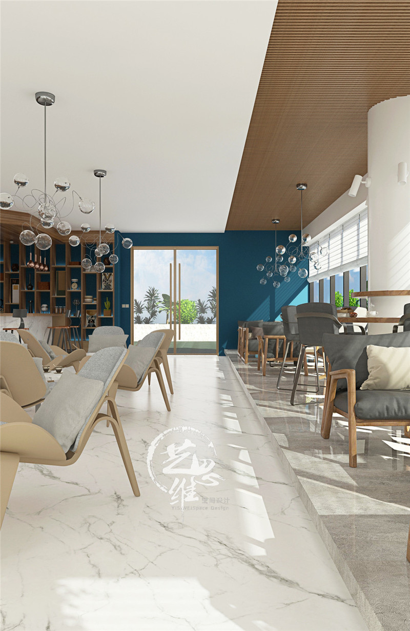 昆明五华咖啡店设计案例 用餐区
