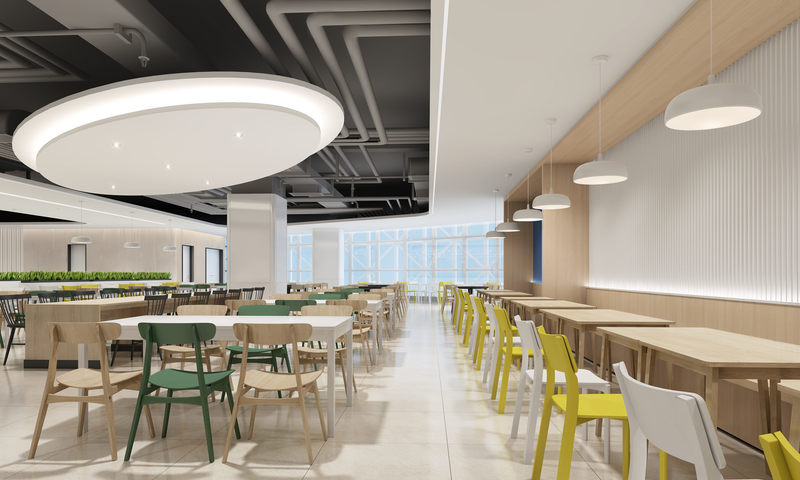 云南大理太阳能餐厅装修用餐区域设计